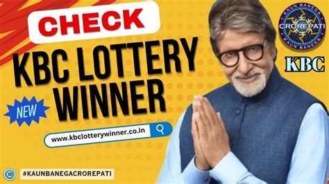 Decoding the exhilaration: KBC Lotto Winner 2024 together with .